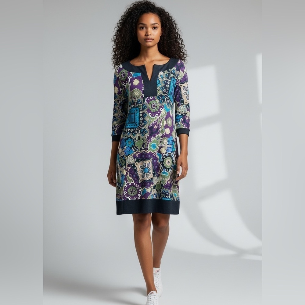 Tiana B. Colorful Dress